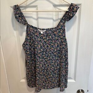 Floral Sleeveless Top